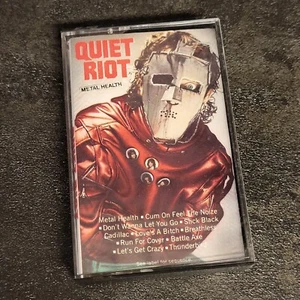 Quiet Riot Metal Health Cassette Tape 1983 CBS/Pasha Rock TESTED Works - Picture 1 of 10