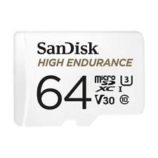 SanDisk High Endurance 64GB UHS-I microSDXC Memory Card with SD Adapter