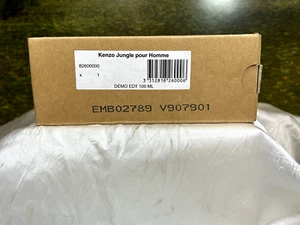 KENZO JUNGLE POUR HOMME 100ML EDT SPRAY (NEW WITH BROWN BOX) - Picture 1 of 7