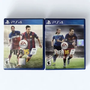 PS4 FIFA 15 & 16 EA Sports Video Games PlayStation 4 - Picture 1 of 3