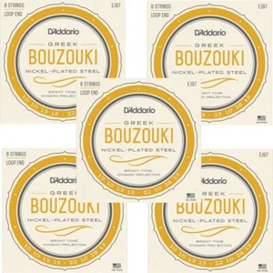 D'Addario Greek Bouzouki Strings 3 Sets Traditional 8-String CFAD - Picture 1 of 7
