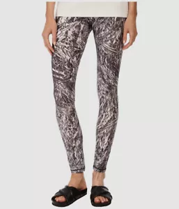 $406 McQ Alexander McQueen Gray Camo-Print Stretch Leggings Jogger Pants Size M - Picture 1 of 3