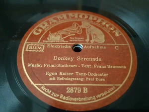 1/4 Egon Kaiser / Paul Dorn - Wenn zwei Herzen in Liebe sich gefunden - Donkey.. - Picture 1 of 2