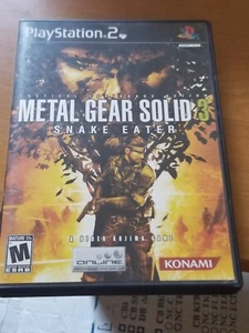 Metal Gear Solid 3: Snake Eater (Sony PlayStation 2 PS2, 2004) COMPLETE Konami - Bild 1 von 4