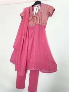 Girls indian Asian pakistani wedding outfit party dress Eid Dress 36 - Picture 1 of 9