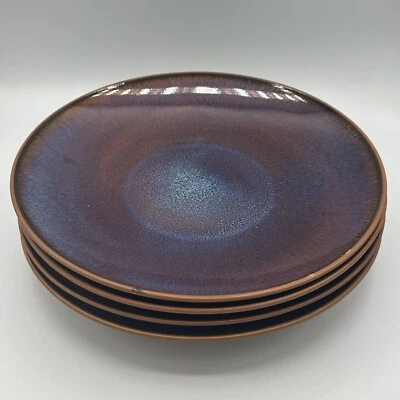 Gibson Elite Stoneware Cosmic Dinner Plates Lot Of 4 - Image 1 of 4