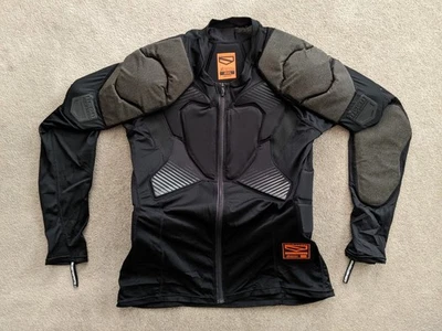 Camisa de compresión ICON Field Armor talla 3XL negra malla D30 deportes de motor Foto 1 de 4