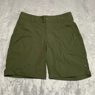 REI Coop Sahara Bermuda Shorts Womens 10 Green Lightweight Hiking Outdoor Travel - Image 1 of 4