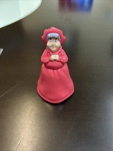 Disney La Bella Durmiente Madrina 2.75" Alto Estatuilla Vestido Rojo PVC Vendedor de EE. UU. - Imagen 1 de 3