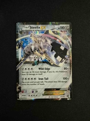 Steelix Ex 67/114 NM - Ultra Rare Holo - XY Steam Siege - Image 1 of 2
