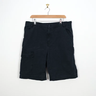 Mens Seasalt Cornwall Trenethick Cargo Workwear Shorts navy blue 36w - Image 1 of 4