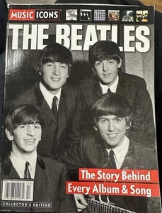 2 iconos de música de revistas de biografía de The Beatles - Imagen 1 de 4