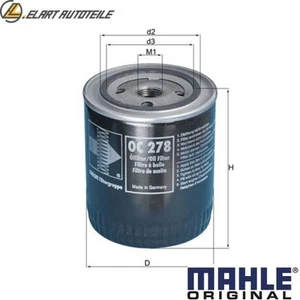 OIL FILTER OC 278 FOR OPEL FRONTERAOMEGAA 23DTR/YDT 2.3L 4cyl OMEGA A - Picture 1 of 16