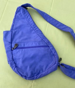 AmeriBag Healthy Back  Purple Nylon Sling Bag Backpack Hiking Outdoor Travel - Bild 1 von 7