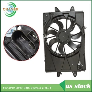 20815894 For 2010-17 GMC Terrain 2.4L Condenser Plastic Cooling Radiator Fan - Bild 1 von 7