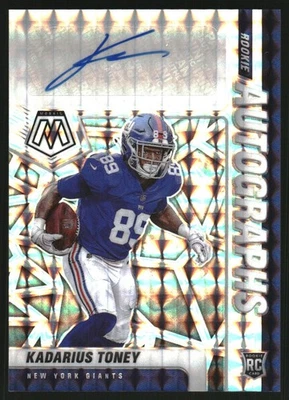 2021 Panini Mosaic Rookie Autographs Mosaic #12 Kadarius Toney Auto - Image 1 of 2