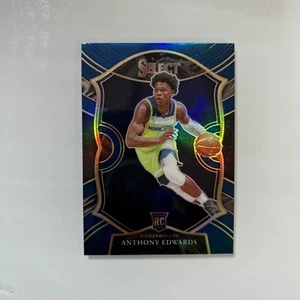 Anthony Edwards Prizm RC π₯ 2020-21 Select Concourse Blue Rookie MINT 7 - Picture 1 of 2