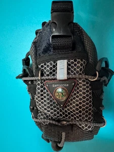 Samsonite Small Accessories Cycling Bag with Compass Zip Closure Black/Gray - Picture 1 of 7