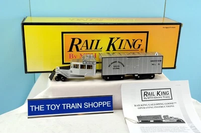 MTH RAIL KING 2154-1 RIO GRANDE SOUTHERN GALLOPING GOOSE W PS-1. TESTED-EXC COND - Image 1 of 4