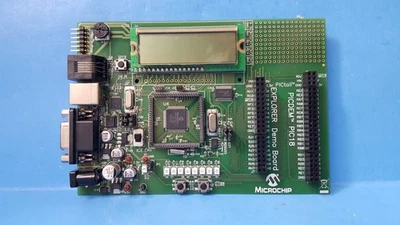 ONE- Microchip Development Tools PICDEM PIC18 Explorer DEMO Board DM183032 - Image 1 of 3