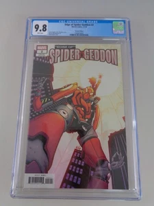US Comic Edge of Spider-Geddon n. 2 Marvel Comics 11/18 CGC Universal grado 9,8 - Foto 1 di 3