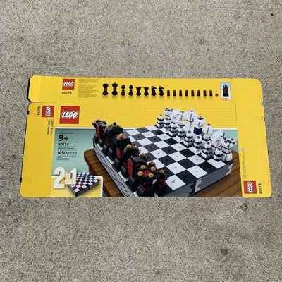 Package Box for LEGO Chess, 40174 BOX ONLY No Blocks - Image 1 of 4