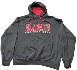 Herren Stadium Athlet Alabama purpurrot Tide grau Hoodie Sweatshirt XL NCAA BAMA Tide - Bild 1 von 11