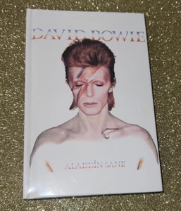 DAVID BOWIE ALADDIN SANE HARDCOVER POCKET JOURNAL (493180902569) - Picture 1 of 8