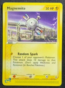 Magnemite 62/97 2003 EX-Dragon Carta Pokemon Comune E-Reader Vintage - Foto 1 di 2