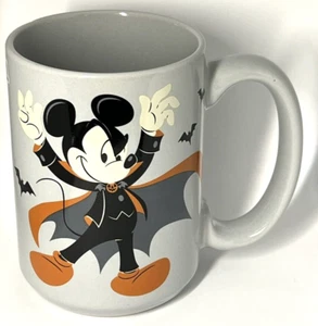 Disney Mickey Mouse Coffee Mug 16 oz Trick Or Treat Halloween Cup Zak Design - Picture 1 of 7