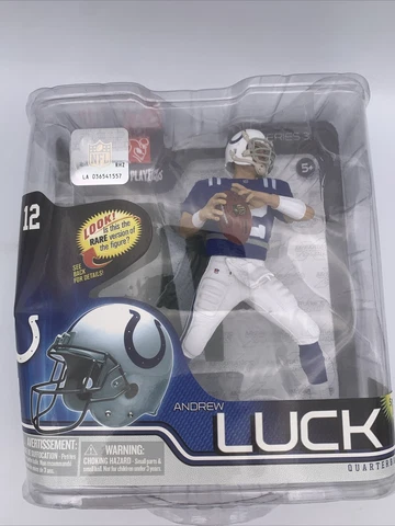 Andrew Luck Indianapolis Colts: Blue -McFarlane Action Figure NFL Series 30 Cover
