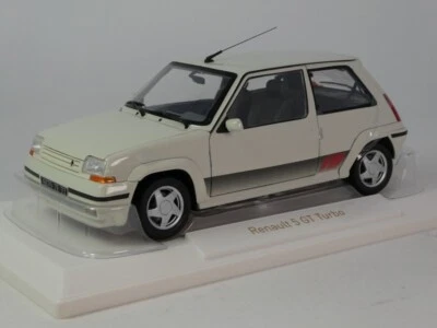 Norev Renault 5 GT Turbo Phase 2 panda white 1989 1/18 185206 - Immagine 1 di 4