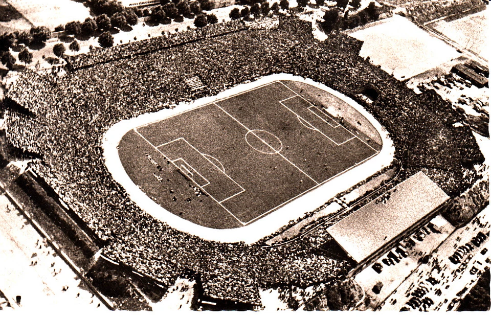 Postkarte Ludwigshafen Waldhof Mannheim 1.FC Kaiserslautern DFB-Deutschland 1966 - Bild 1 von 1