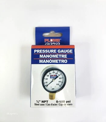 Pressure Gauge 0-100 PSI - Image 1 of 3