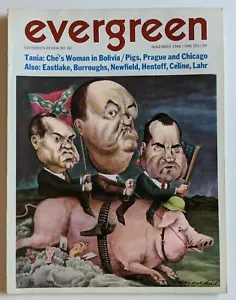 Evergreen Review Magazine November 1968 Vol 12 No 60 William Burroughs - Picture 1 of 9