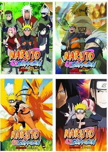 DVD ENGLISH DUBBED Naruto+Shippuden Complete Series Vol.1-500End FREE FEDEX SHIP - Afbeelding 1 van 5