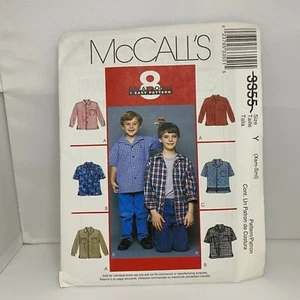 #3355 McCalls Kinder und Jungen Shirts Schnittmuster Gr. XS-S - Bild 1 von 4