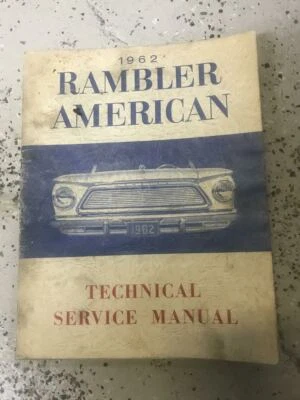 Manual De Servicio Taller Reparación OEM 1962 AMC Rambler American - Imagen 1 de 4