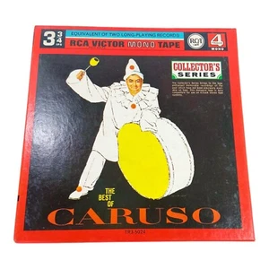 Reel to Reel Tape The Best Of Caruso by Enrico Caruso 4 Track Mono 3 3/4 IPS - Picture 1 of 6