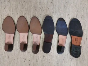6 Paar Ledersohlen Damen-Schuhsohlen Schuhreparatur Sohlen Leder Schuster - Bild 1 von 5