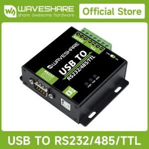 Waveshare -15℃ ~ 70℃ USB to RS232/485/TTL Interface Converter FT232RL Industrial - Picture 1 of 13
