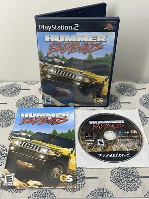 Hummer Badlands (Sony PlayStation 2) CIB W/Manual - Tested - Image 1 of 4