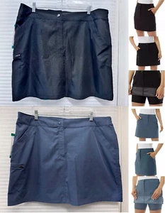32 Degrees Cool Damen Tech Skort Sportrock | Größe XL | Neu mit Etikett - Bild 1 von 27