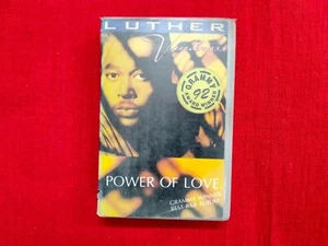 Luther Vandross Power of Love RARE Cassette tape INDIA indian Clamshell Cbs - Picture 1 of 4