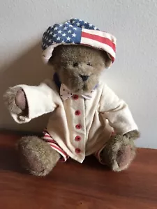 James JodiBear Boyd’s Bear Patriotic Plush - Picture 1 of 5