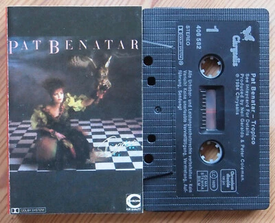 PAT BENATAR - TROPICO (CHRYSALIS 406582652) 1984 EUROPE CASSETTE TAPE EX COND!! - Image 1 of 3