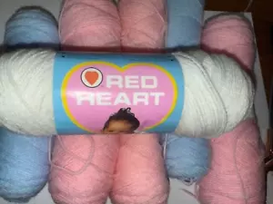Red Heart Yarn - BABY FINGERING - 1.75oz / 50g - Picture 1 of 17