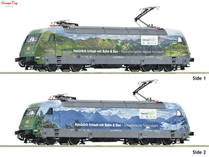 Locomotora eléctrica Roco DBAG BR101 Fahrtziel Natur VI escala 1:87, escala HO - Imagen 1 de 1
