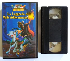 Vhs La Leggenda Della Valle Addormentata Film Ita Animazione Walt Disney (V128) - Picture 1 of 1