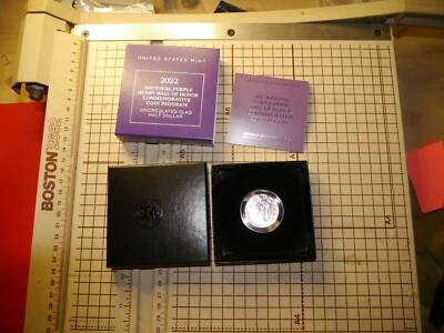 2022 National Purple Heart Hall of Honor Proof Half Dollar with OGP & COA - Image 1 of 4